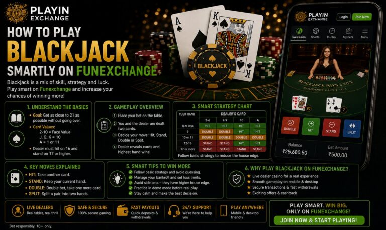 How to Play Blackjack Smartly on Funexchange
