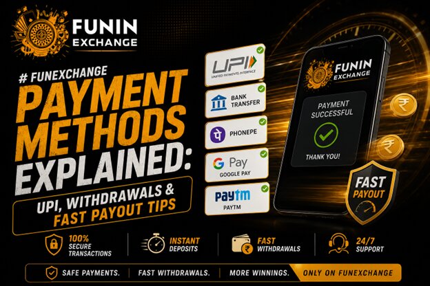 Funexchange Payment Methods Explained: UPI, Withdrawals & Fast Payout Tips