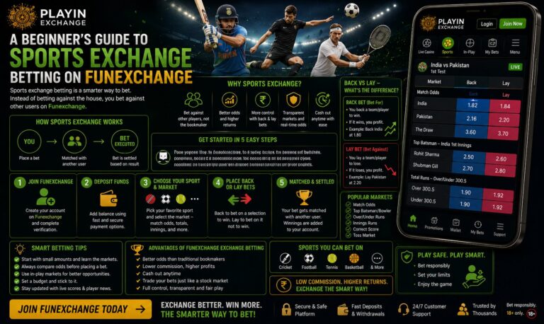 A Beginner’s Guide to Sports Exchange Betting on Funexchange